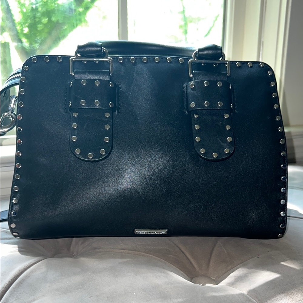 Black Studded Handbag Rebecca Minkoff